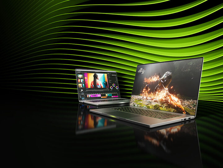 Laptop z Nvidia GeForce RTX 5060 GPU prezentujący wydajność w grach i specyfikacje