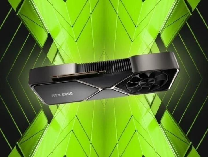 Porównanie kart graficznych NVIDIA RTX 50 na Q2 2025 – RTX 5090, RTX 5080, RTX 5070 Ti i RTX 5070 na tle nowoczesnego setupu gamingowego.